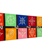 AHOYWOOD Premium Solid Wood Wall Keyhanger (Hand Painted) for Home,Office