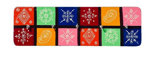 AHOYWOOD Premium Solid Wood Wall Keyhanger (Hand Painted) for Home,Office